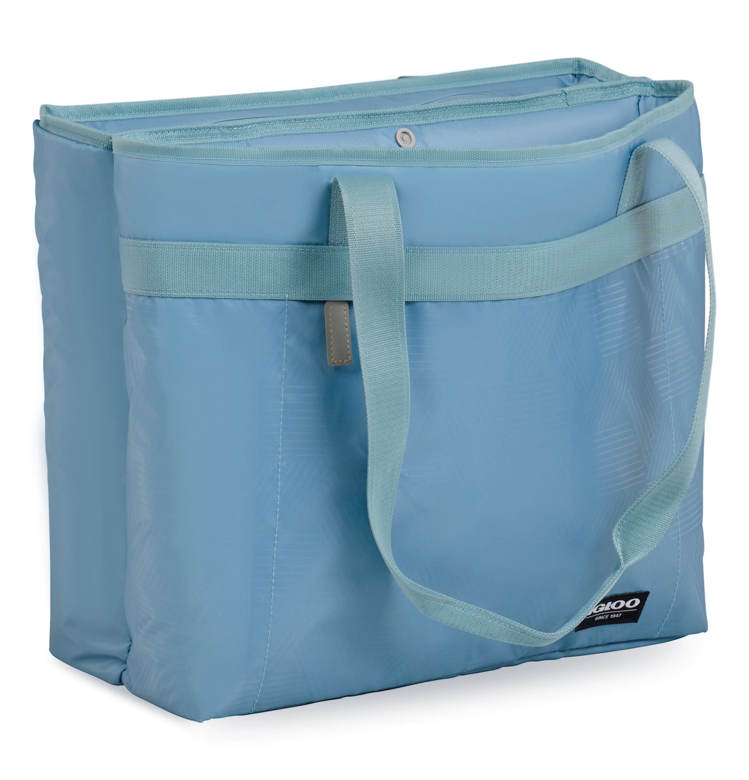Ship from US Igloo Laguna for Her Zippered Dual Compartment SoftSided Tote Cooler Bag 20 Can Capacity Blue 250304FBB