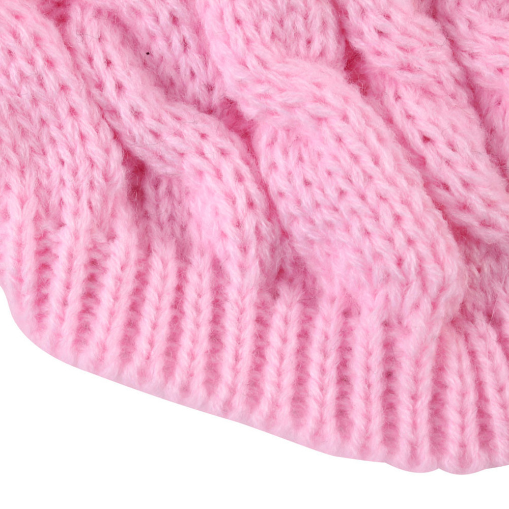 Winter Warm Knit Dog Sweater for Small Dogs & Cats - Cable Knit Puppy Pullover, Cozy Pet Clothing for Chihuahua Yorkie Teddy in Cold Weather