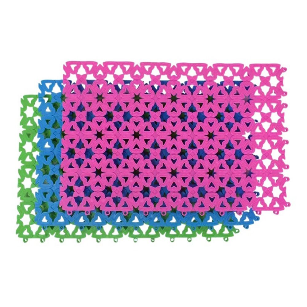 Rabbit Cage Mats Pet Cage Foot Pads Pet Hamster Cage Hollow out Heart Pads