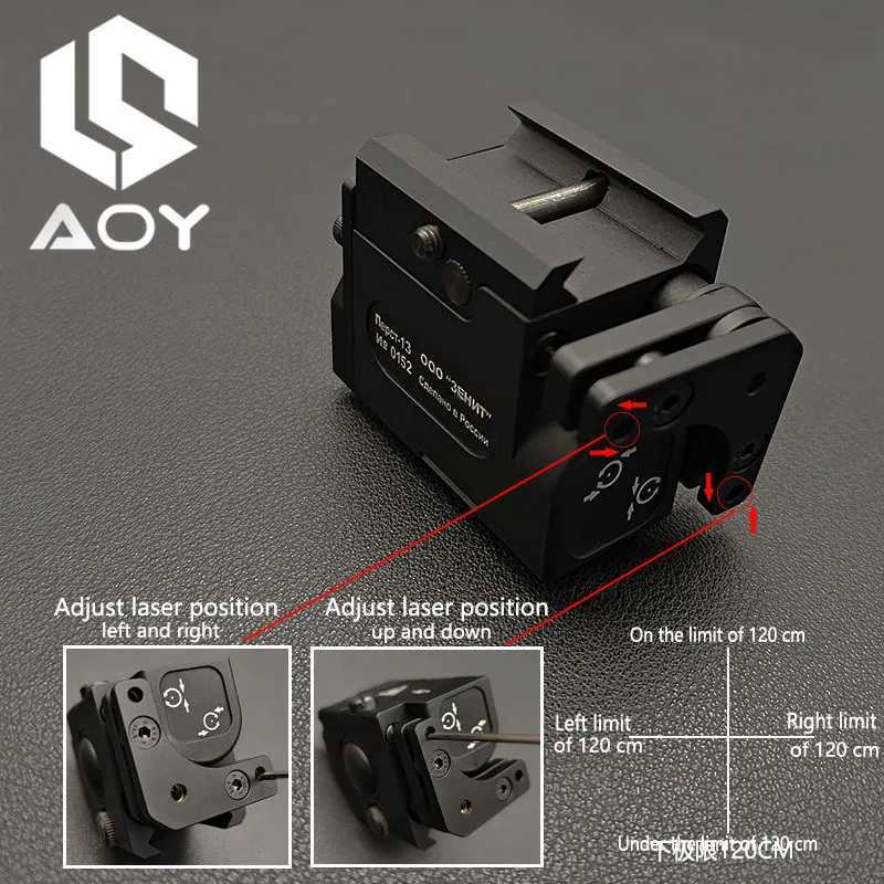 Outdoor Green Laser Aiming PERST-1 Mini Metal Adjustable Laser Indicator Air Gun Hunting 20mm Underhung Tactical LightXJ250303