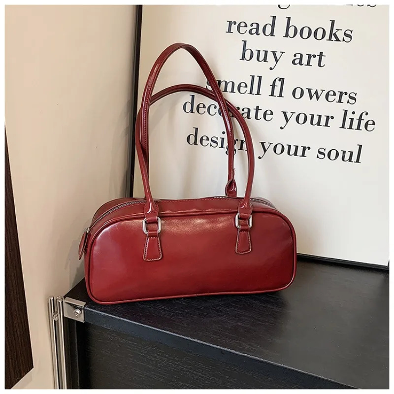 Fashion Womens Bag Selling Large Capacity Womens Shoulder Bag High Quality Versatile Stick Bag 250228