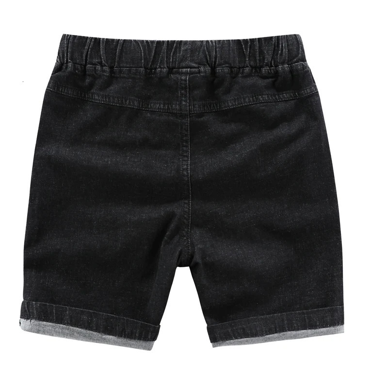 DE PEACH Summer Baby Boys Jeans Shorts Children Cotton Denim Toddler Kids Girls Casual Cowboy Short Pants 250303
