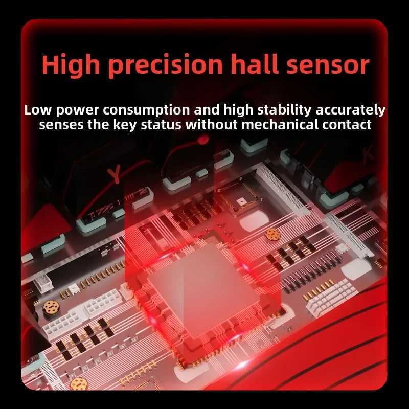MAD68 Pro 60HE Gaming Magnetic Axis Keyboard Game Dedicated Full Key Hot Swap Quick Response Entry Level CustomGaming Keyboard Z250304