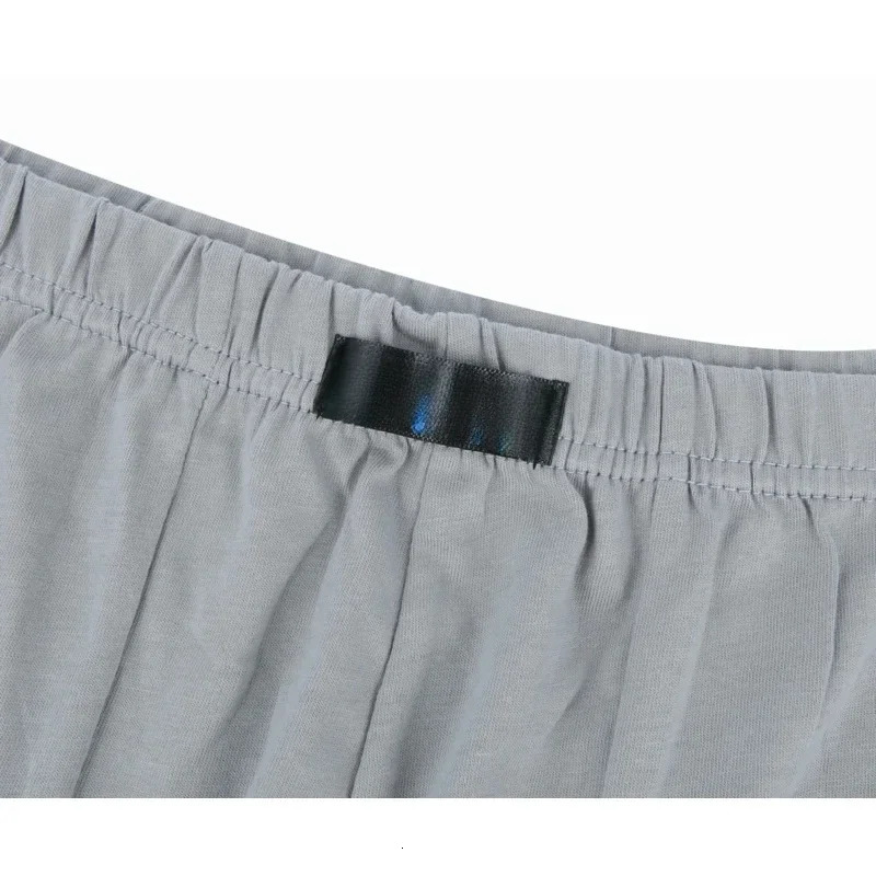 100% cotton 4Pcs Mens Boxer Pantie Lot Underpant Loose Large Short Cotton Plus Size Underwear For Men Boxer briefs 8XL 9XL 10XL 250303