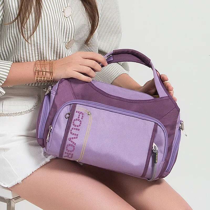 Fouvor Multi-Pockets For Women Shoulder 2024 New Fashion Nylon Crossbody Messenger Bags Designer Tote Bag 2386-05