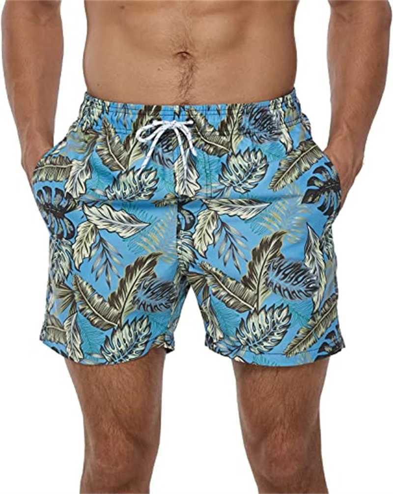 Men Summer Swimwear Shorts Male Swimming Trunks Swimsuits Beachwea Man Surf Beach Swim Sport Pants Board Mesh Lining And PocketsT250304
