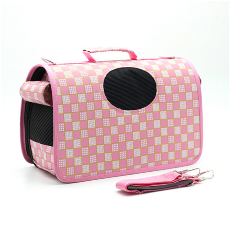 Travel Pet Cat Carrier Handbag Puppy Cat Carrying Outdoor Bags for Small Dogs Shoulder Bag Soft Pets Cat Kennel with Lock Safety
