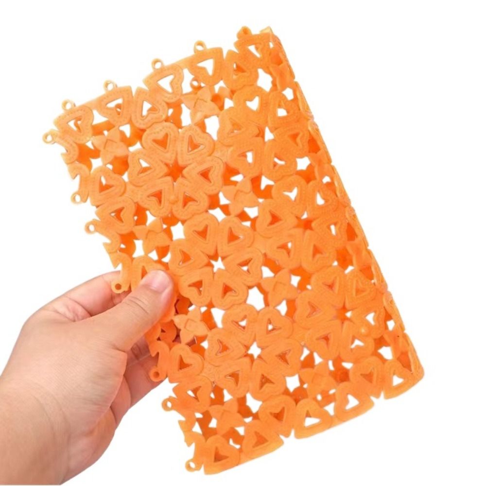 Rabbit Cage Mats Pet Cage Foot Pads Pet Hamster Cage Hollow out Heart Pads