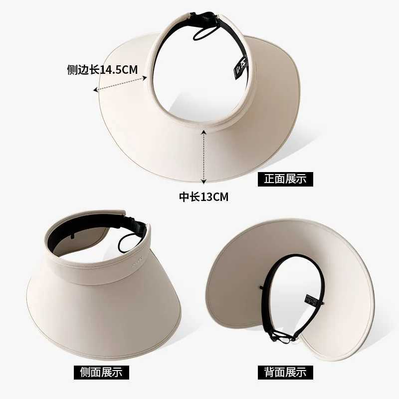 Summer Empty Top Str Hat For Women Bowknot Wide Brim Floppy Panama Hats Female La Visor C Outdoor Foldable Beach Sun CsXJ250304