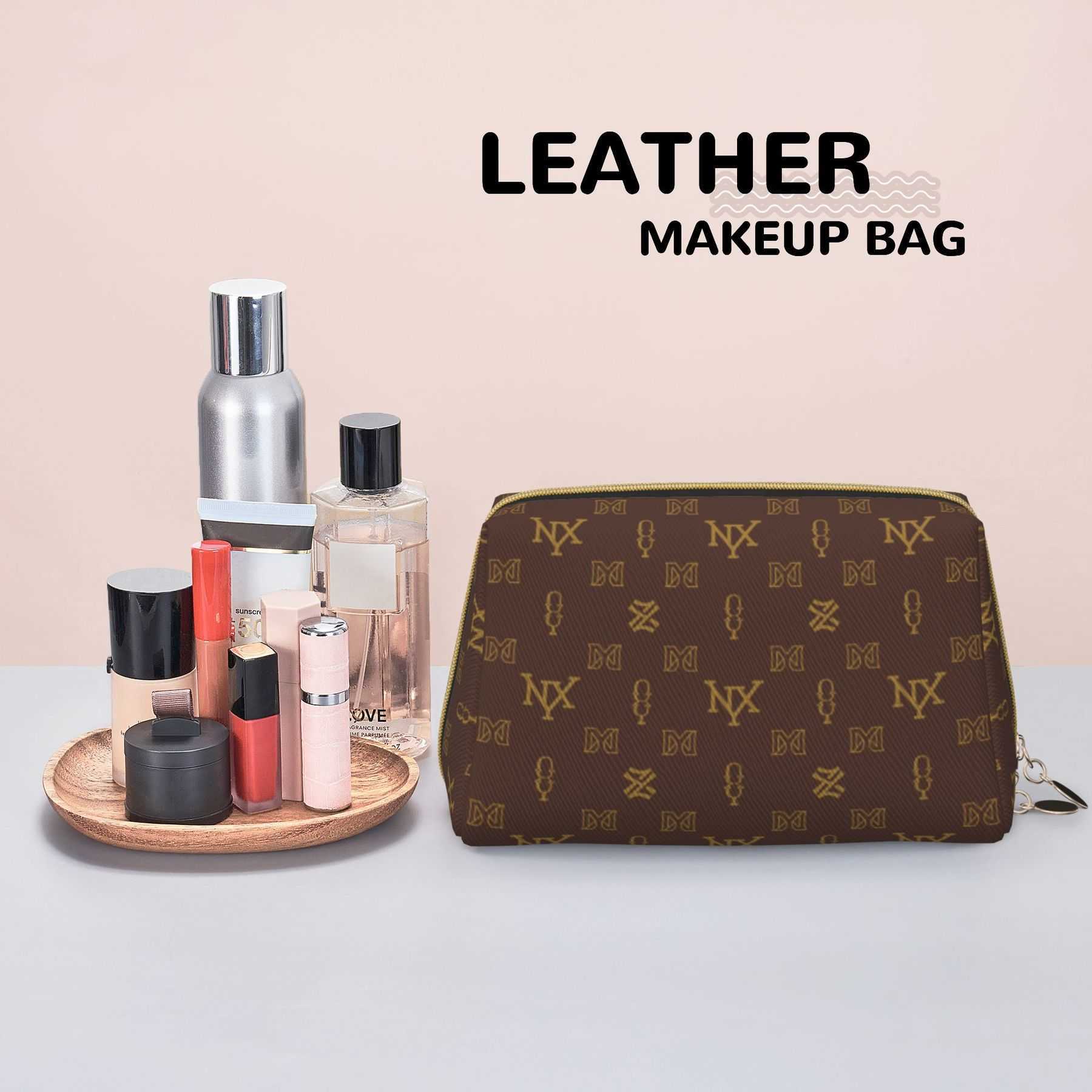 NXY Designers Makeup Designer Bag For Womens Luxury Handbag Vintage Make Up Toiletry Clutch Bags Cosmetic Wash Purse Wallet Pencil Cases