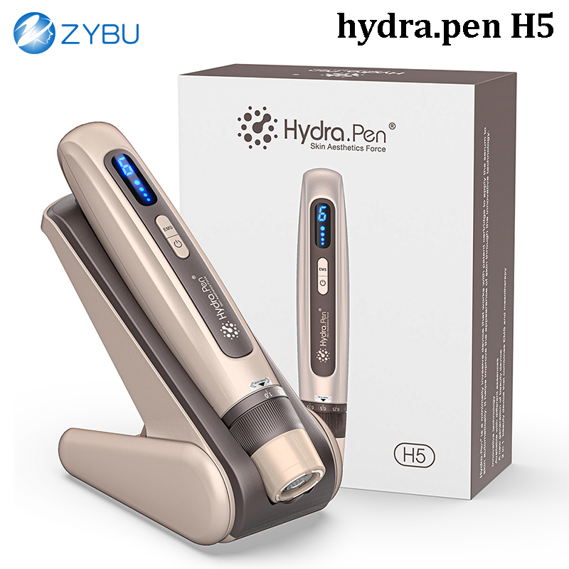 Home Use Professional Wireless H5 Hydra Microneedle Pen With Cartridge 12 Pin Tip Hydra.Pen EMS 2in1 Skin Care Beauty Machine Dermapen Hydra MTS Meso 