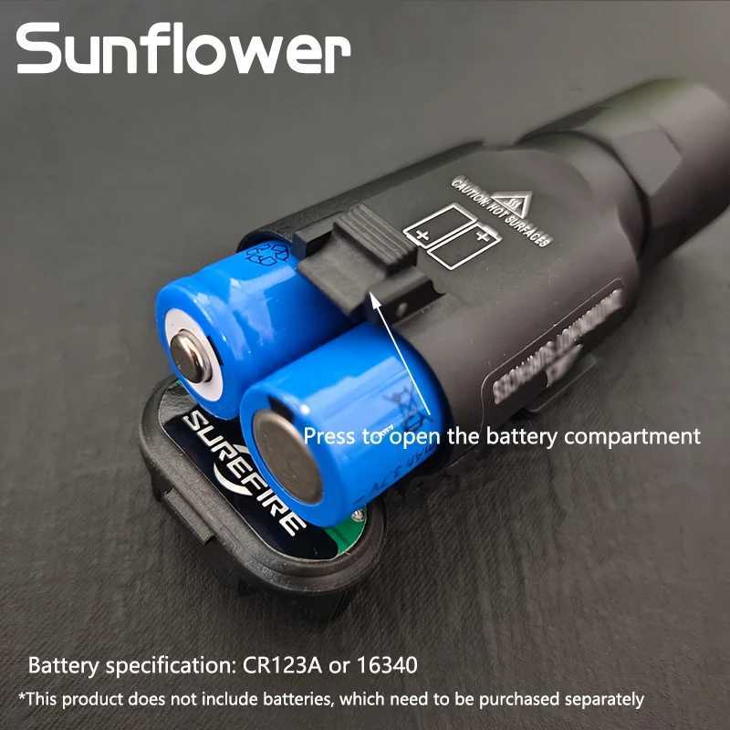 X300U SF X300 X300VUltra Tactical hanging Pistol Scout Light Airsoft Weapon Gun Flashlight Constant Doub function SwitchXJ250303