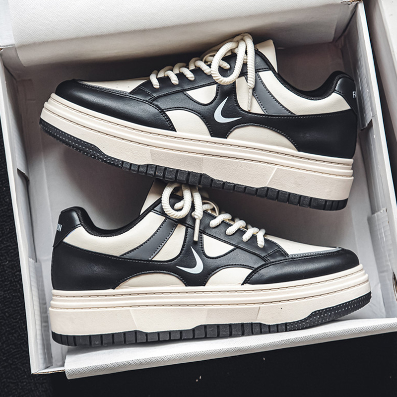 Male Designer Shoes High-quality Fashionable Versatile Student Sports And Leisure Board Shoes 2025 New Spring And Autumn White Couple Board Shoes