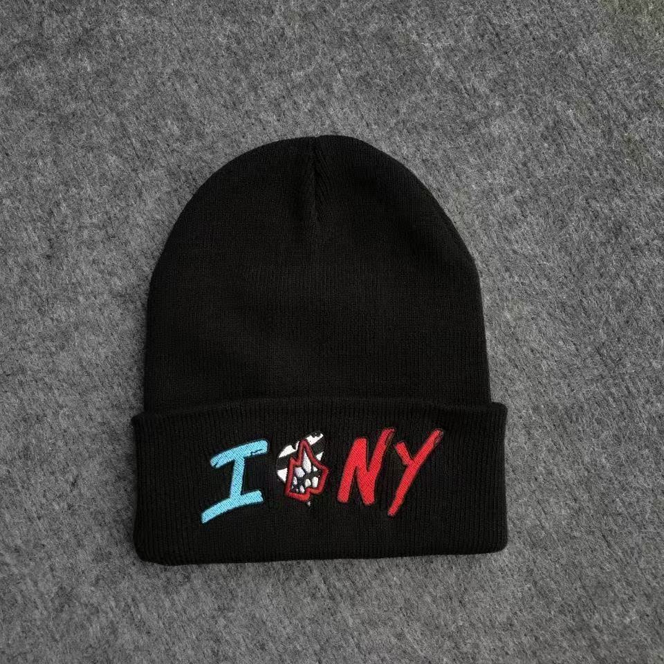 New For Men's And Women's Autumn/Winter Instagram Warm Knitted Hat Korean Edition Trendy Versatile Sex Star Same Style
