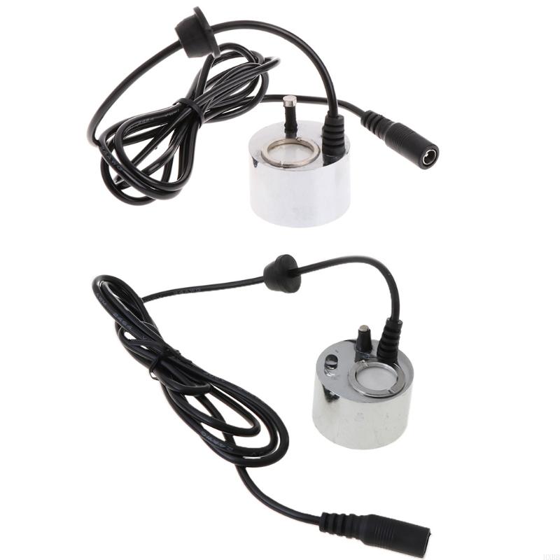 2025 New Mini Foggers Maker with Red LED Light Water Pond Garden Fountain Fogger