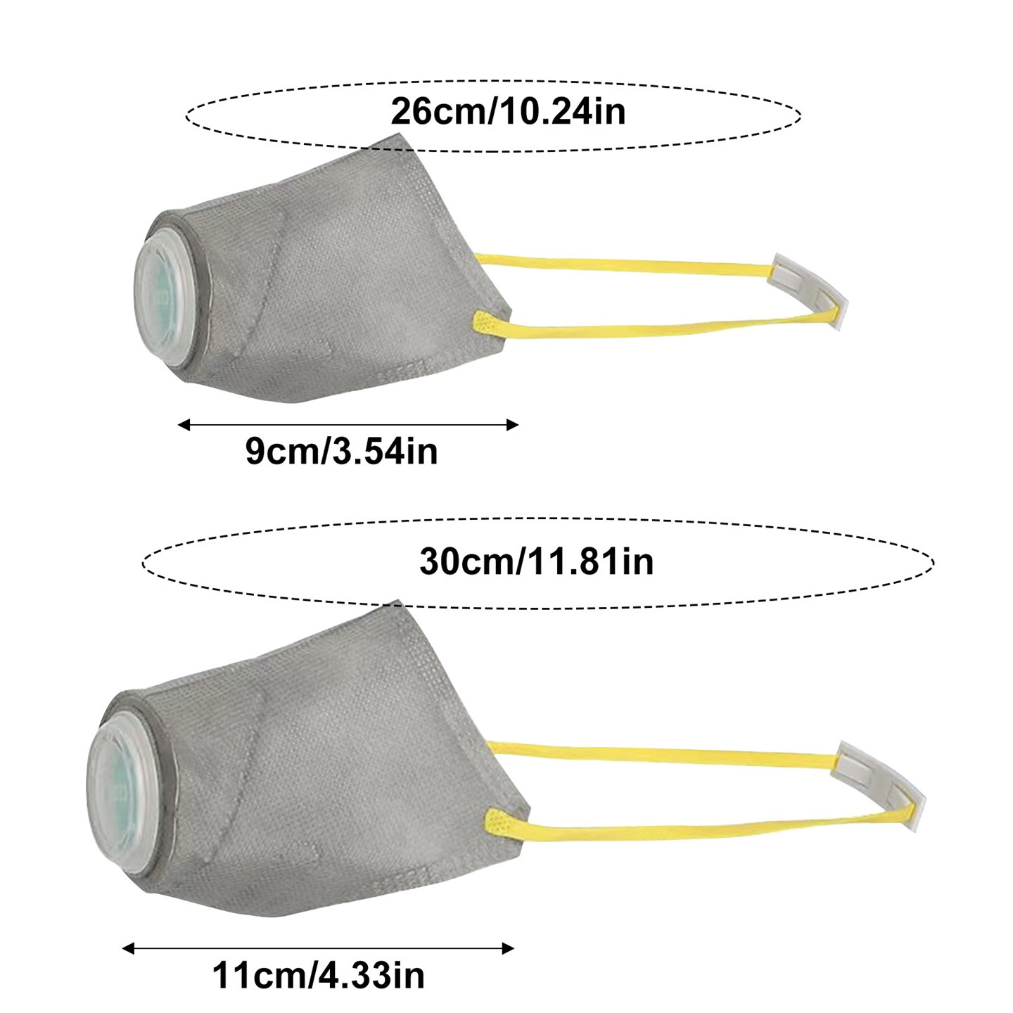 Dog Mask,Adjustable Dog Respirator Muzzle,Dog Filter Muzzle For Filter Pollutants,Reusable Breathable Protective Muzzle