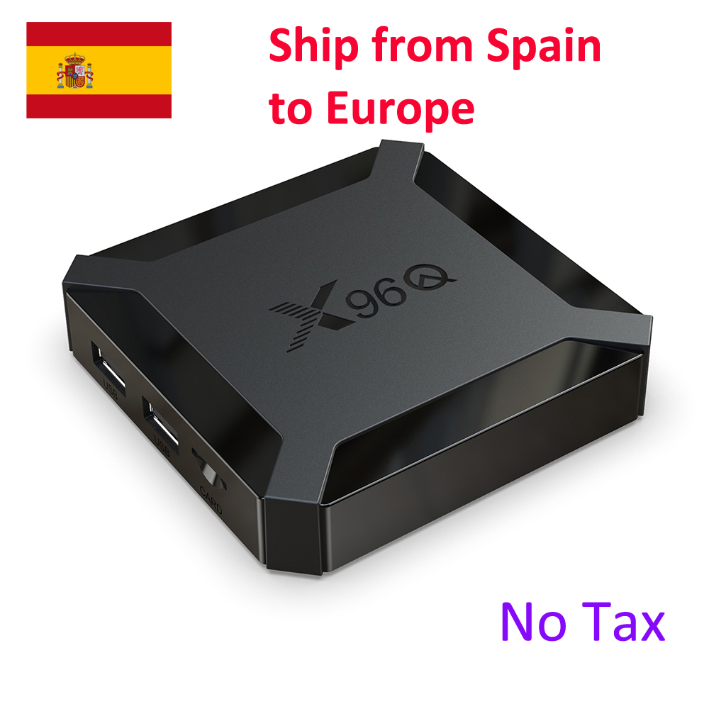 Ship from spain X96Q TV Box Android 10.0 10 Allwinner H313 Quad Core Support Smart TV Wifi 2GB 16GB