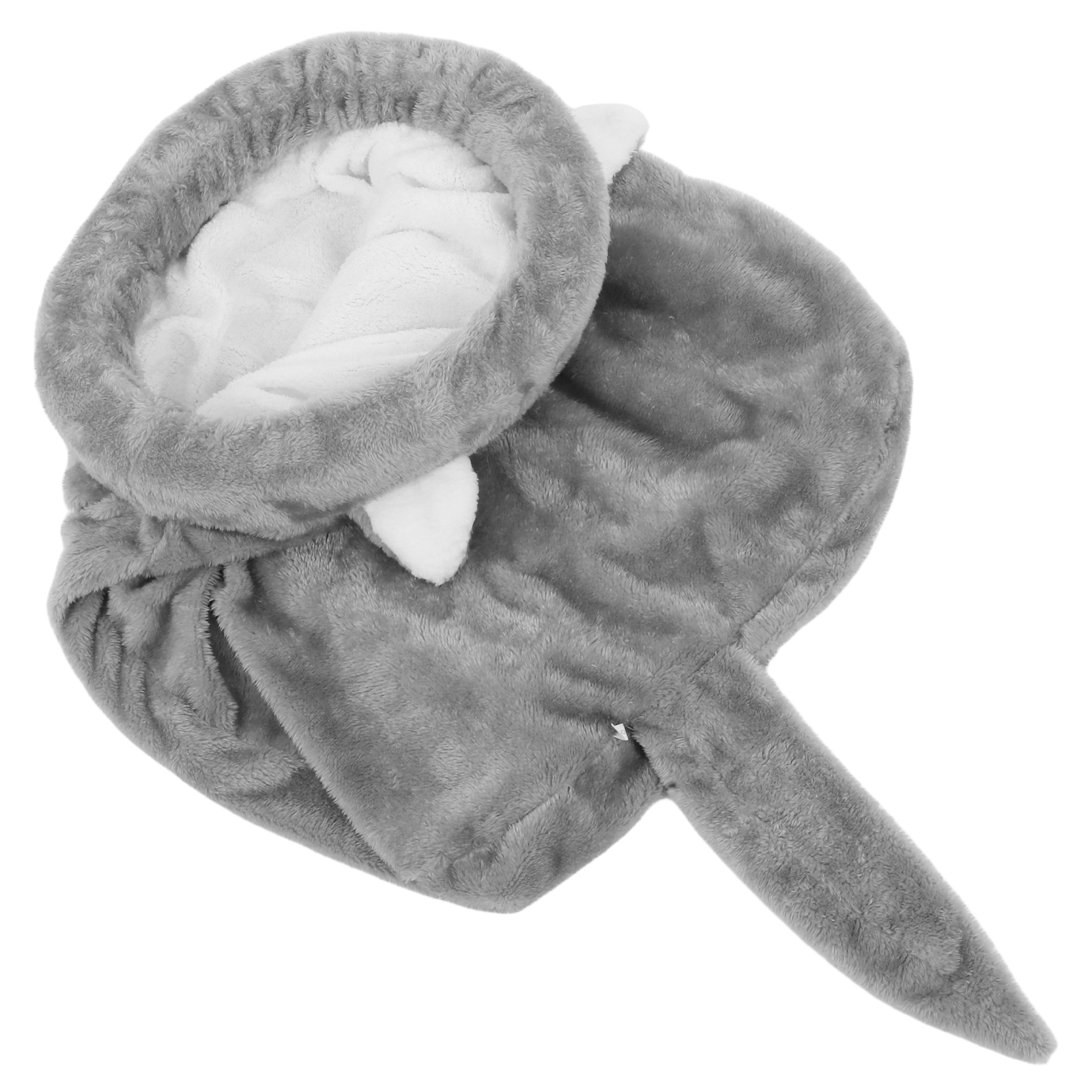 Cat Caves For Indoor Cats Dog Sleeping Bag Pet Bed House Warm Pillow Grey Travel