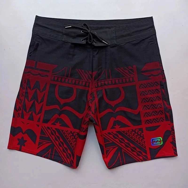 Mens BoardShorts 4-Way Strech Waterproof Bermuda SwimmWear Quick-Dry Waterproof Beach Surf Short Breathable Light Beach Pants X250305