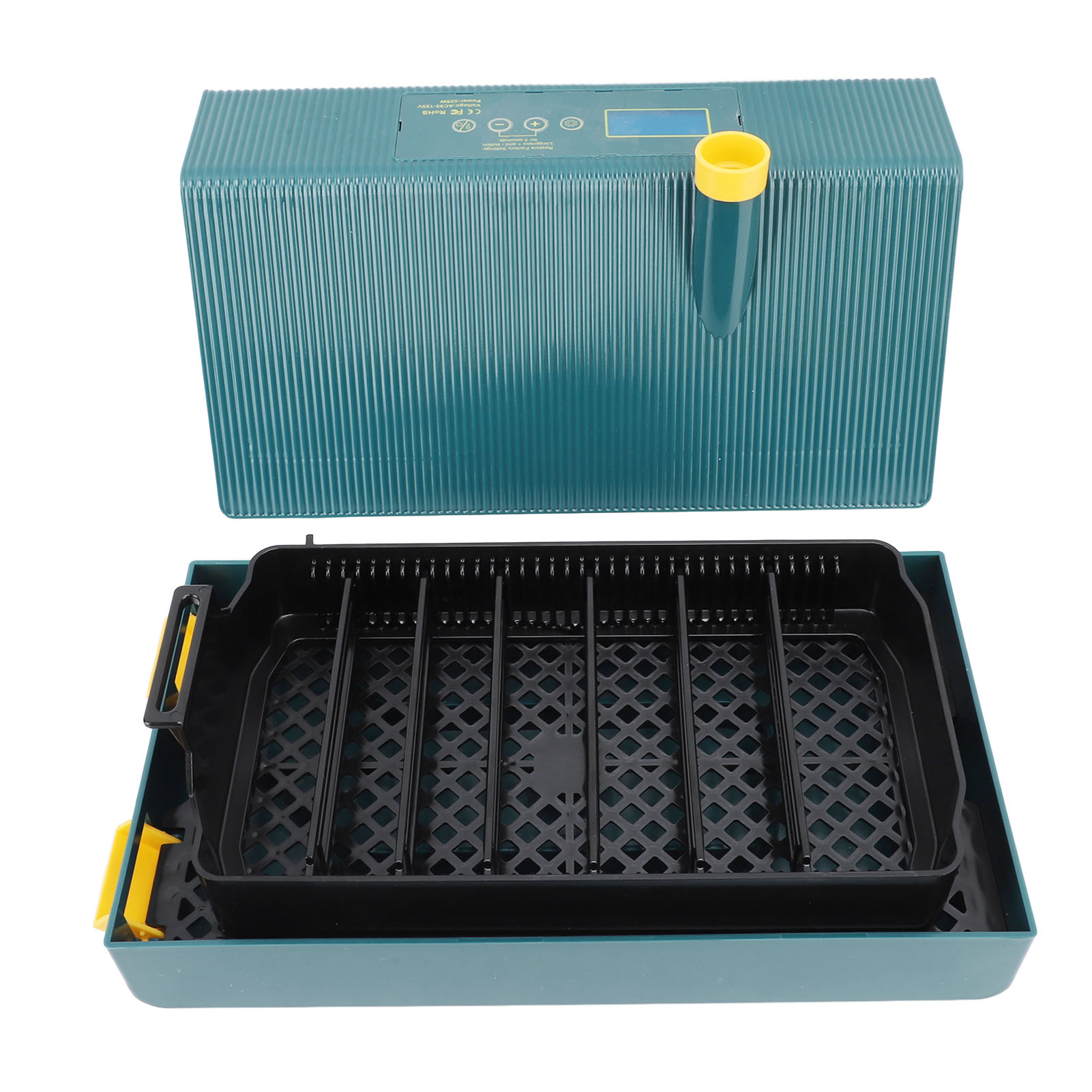 Egg Incubator for 10 Chicken Eggs Fully Automatic Egg Hatching Machine with Light Temperature Humidity Display