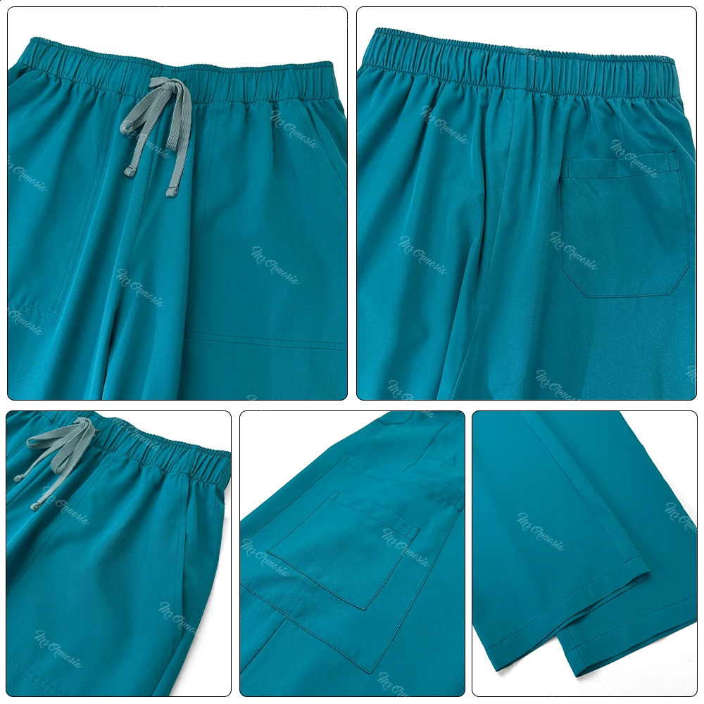 Uniforms Woman Work Suit Scrub Set Doctor Nurse Clinical Clothes Hospital Accessories High-quality Workwear 250225