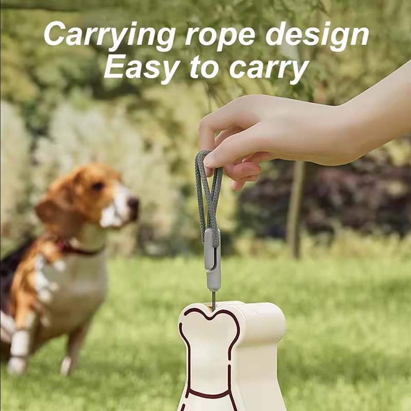 2 in 1 Folding Easy Carry Portable Bottles Foldable Pet Feeder Dog Travel Water Bottle and Bowl With Food Container