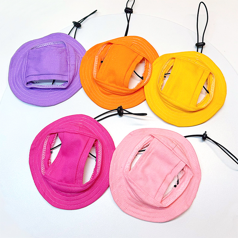 New Cowboy Hat for Puppies French Bulldog Dog Helmet Birthday Pet Costume Cap Beauty Suit Mini Jeans Hats Chihuahuas Accessories