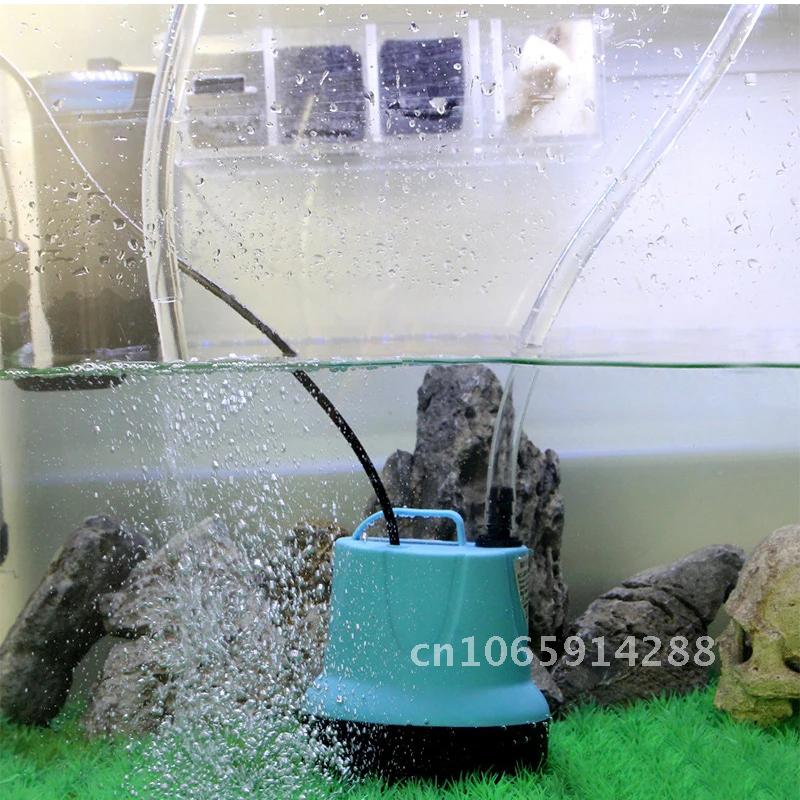 220V EU Water pump Fish tank submersible Bottom Bottom Water suction change manure aquarium pump for pump pump filter