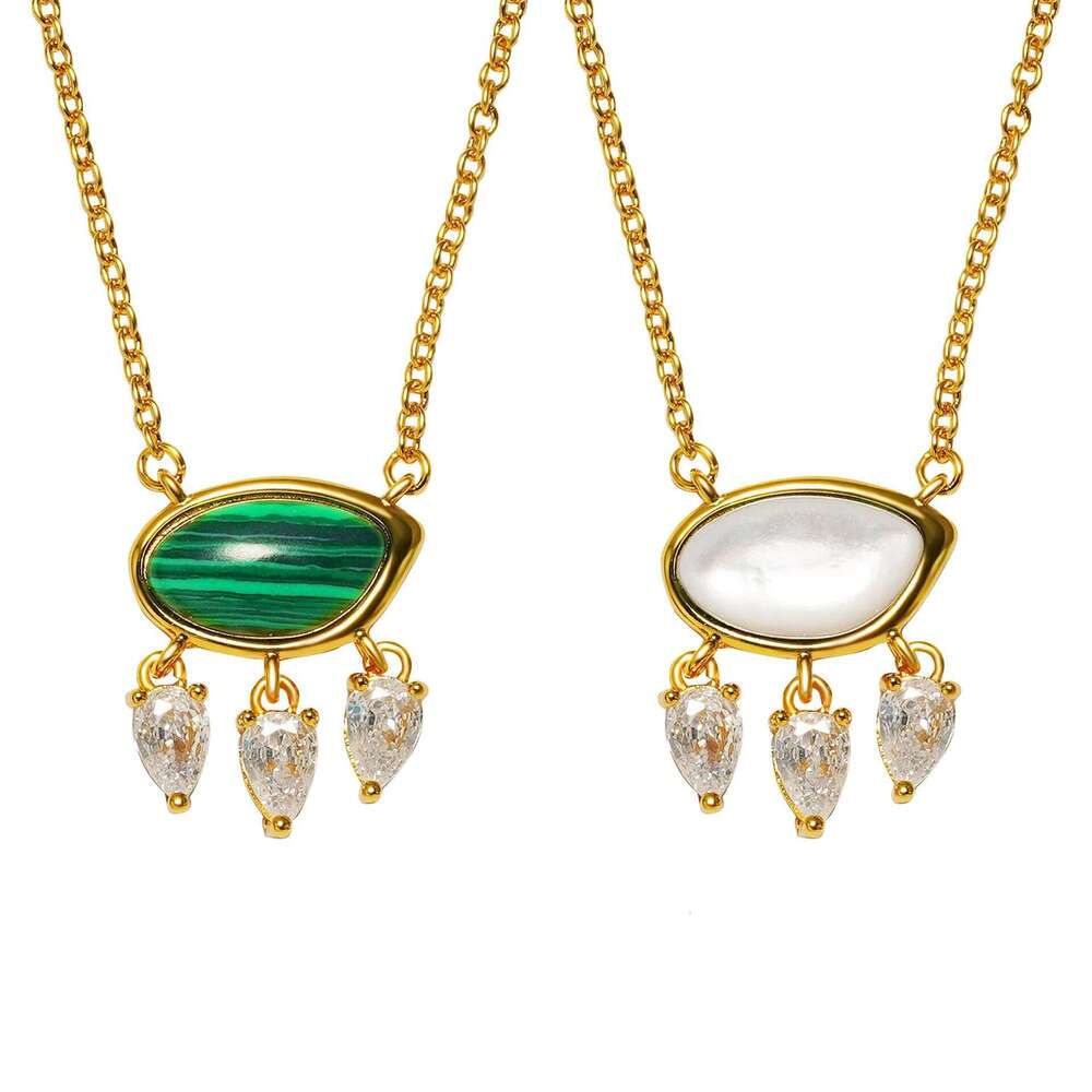 3 Sparkg Water Droplet Zirconia Inverted Curved Surface Irregular Geometric Shape Xiaomi Shaped Dynamic Jewelry Set Boutique