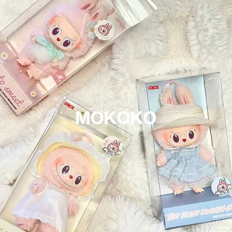 Mokoko Sweetheart Pink Doll Pendant Cute Labubu Creative Ornament Christmas Gifts Children Toys Labubu 1 1 ReplicaT250305