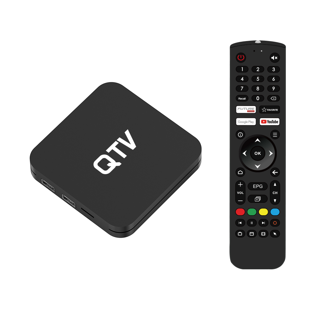 QTV X6 Set Top Box 5g Dual Wifi Allwinner H618 Quad Core 2gb 16gb 4k Video Android TV Box QTV