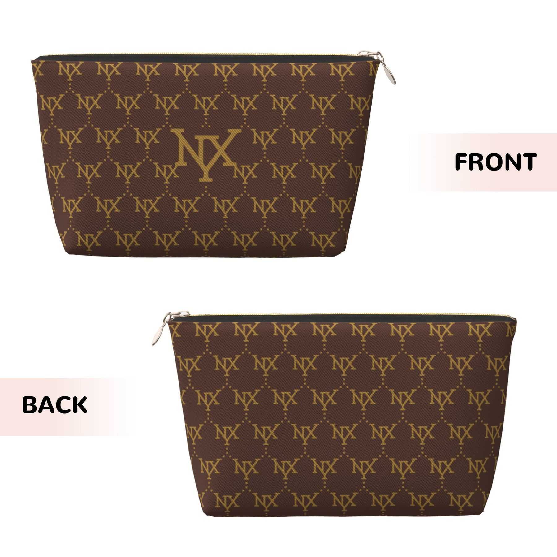 NXY Designer Bag Zipper Cosmetic Bags Luxury Bag Leather Women Makeup Bag Toiletry Cosmetics Pouch Fashion Woman Travel Make Up