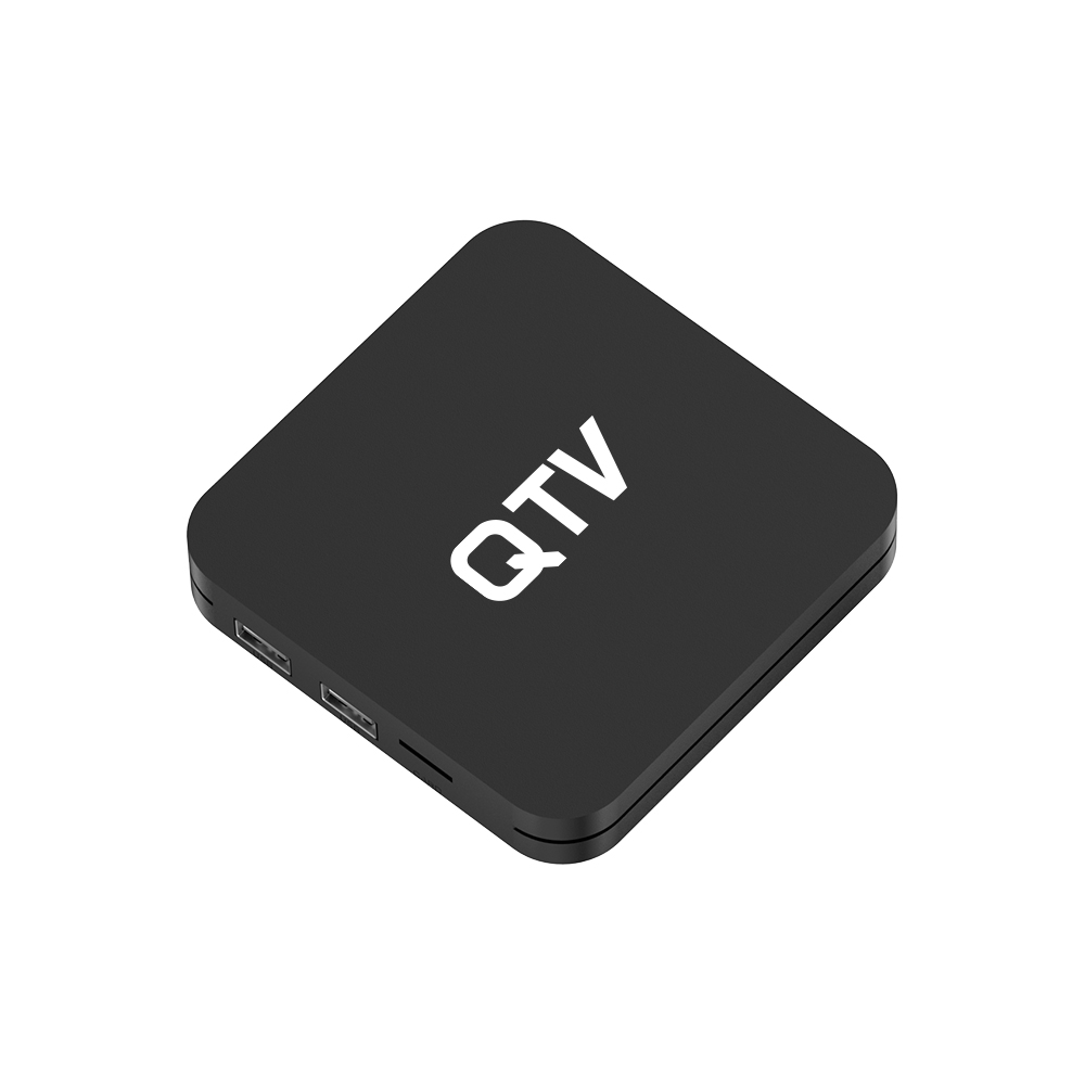 QTV X6 Set Top Box 5g Dual Wifi Allwinner H618 Quad Core 2gb 16gb 4k Video Android TV Box QTV