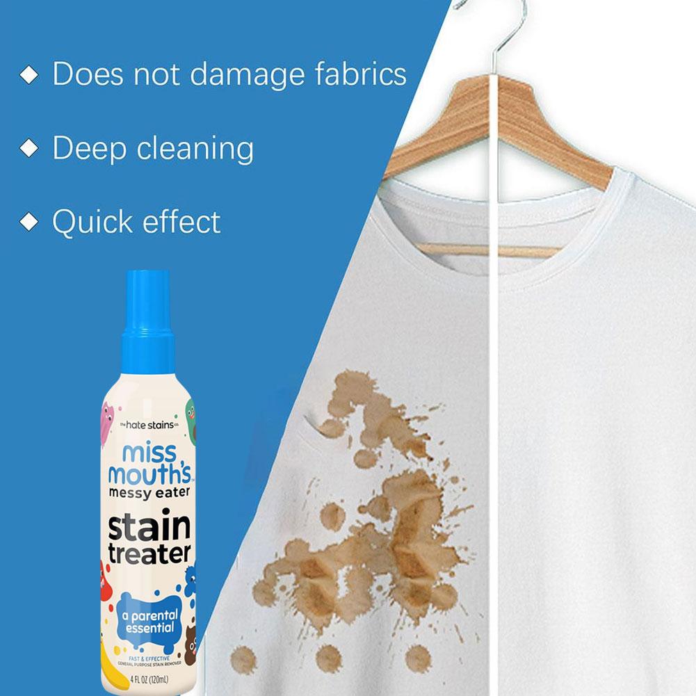 120/300ML Laundry Stain Remover Anti Germ & Deodorization For Clothes Fabric Upholstery Carpet Stain Spray Yellow Removal Bleach