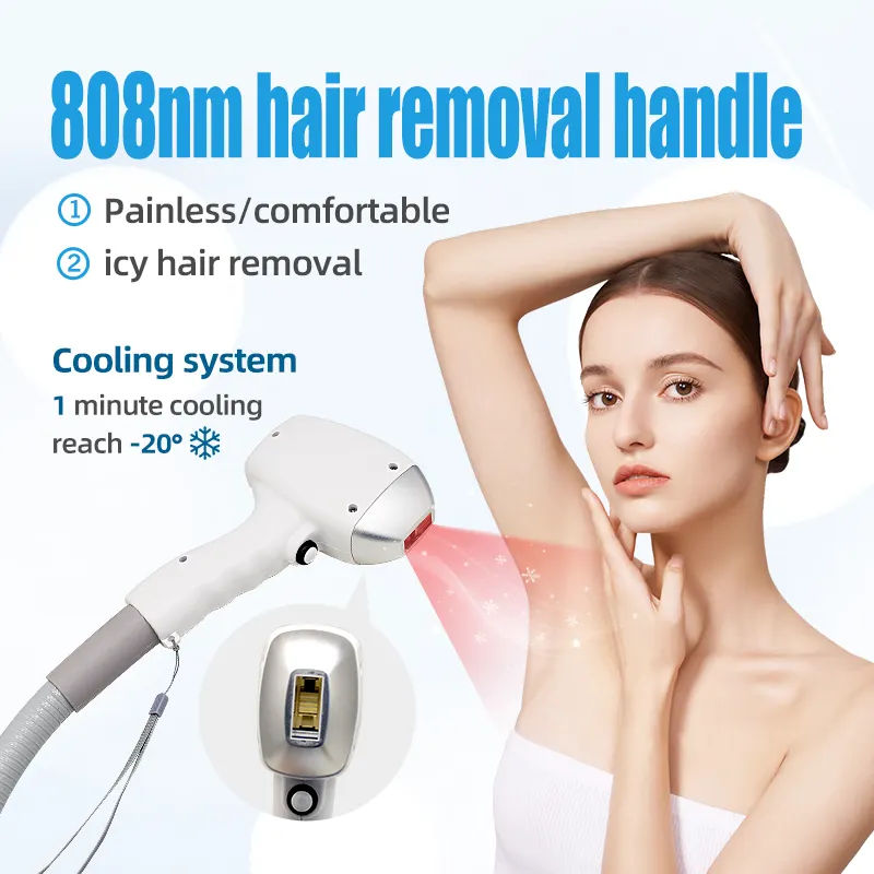 Diode Laser Hair Removal Machine for Full Body Treatments and Long-Term Hair Reduction Ipl Hair Removal