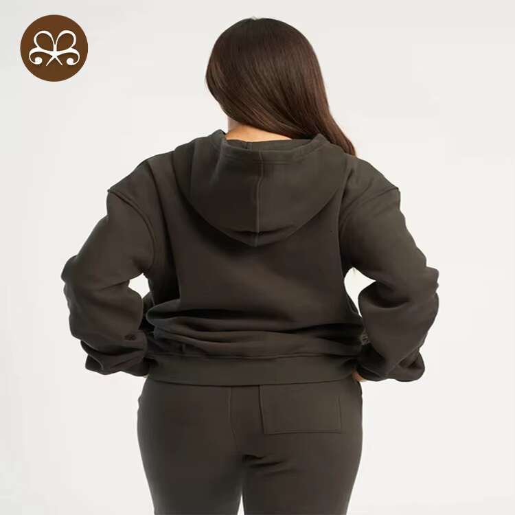 Wholesale Custom High Quality Casual Heavyweight Womens Hoodies Sweatshirts Hoodie