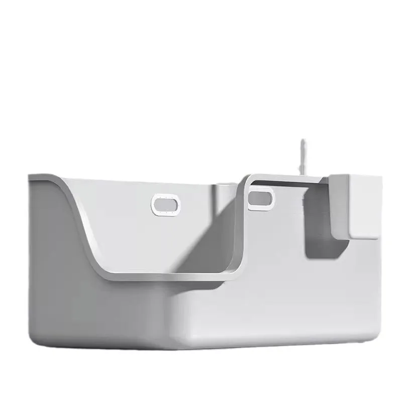 Extra Large Cat Litter Pan Jumbo Huge Fully Open Splash Proof 80cm Extra Large Cat Litter Box Maine Cat