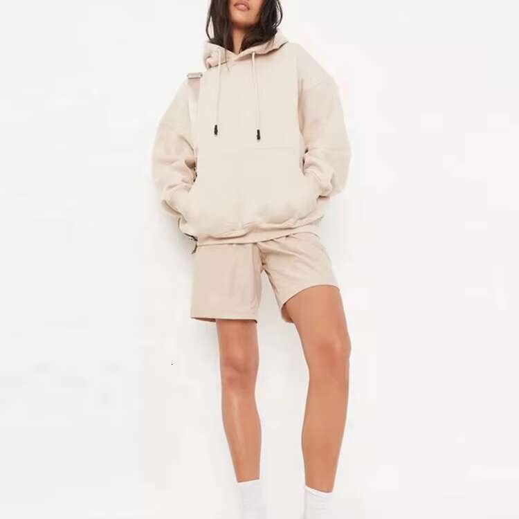High Quality Oversized Drop Shoulder Style Fleece Plus Size Women's Hoodies & Sweatshirts