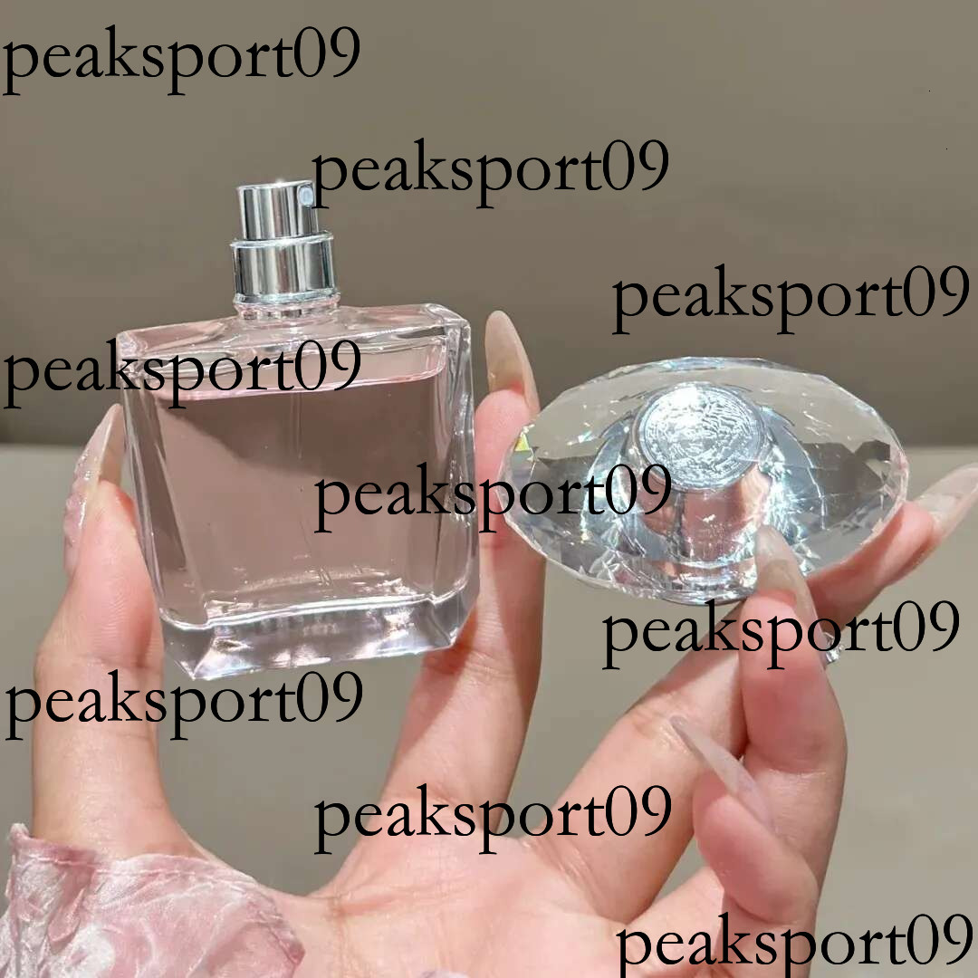 Crystal yellow pink Dia Woman Perfume Fragrance 90ml Eau De Toilette Long Lasting Good Smell EDT Lady Girl Parfum Cologne Spray Fast Ship