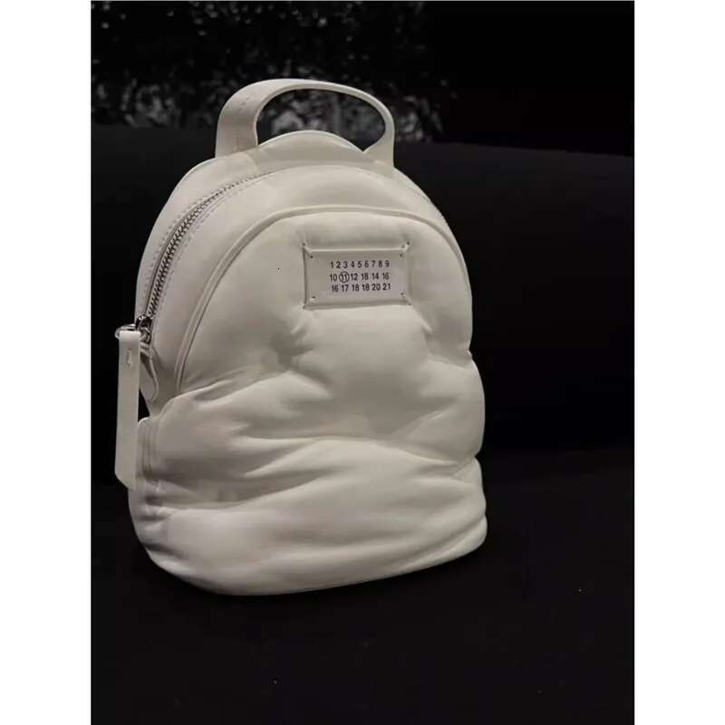 Gift Fashion Sheepskin Women's Chain Backpack Leather Mini Travel Bag