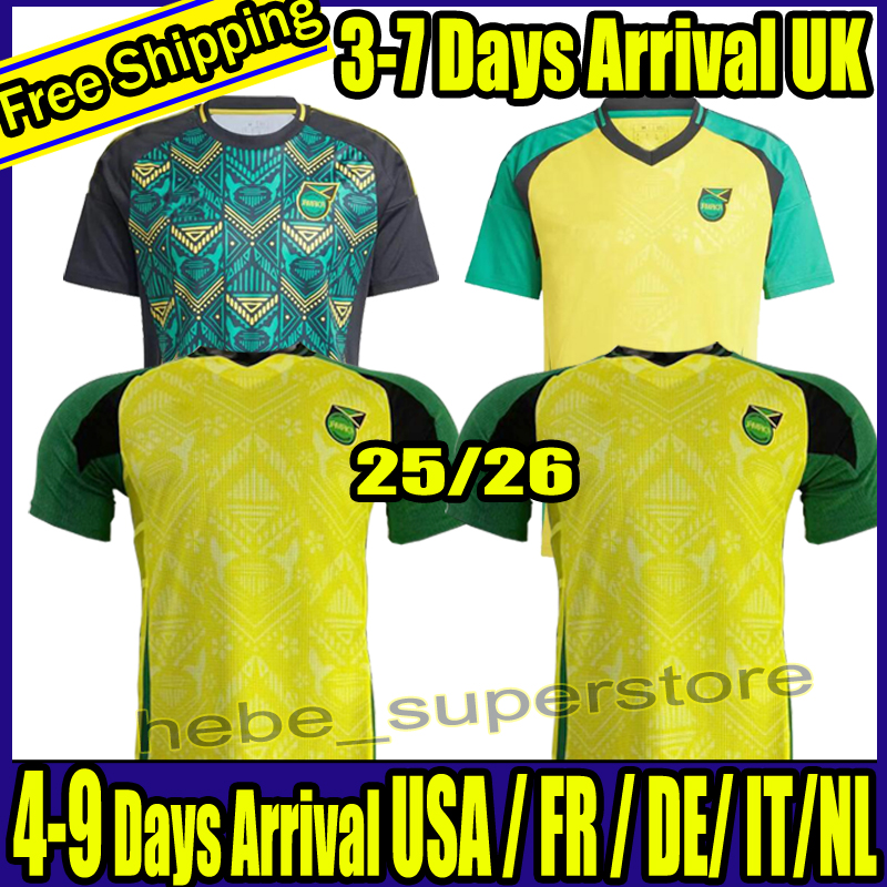 Jamaica soccer jerseys 2024 2025 2026 Copa America home away football shirt EARLE WHITMORE DAWES SINCLAIR ANTONIO NICHOLSON suit uniforms 24 25 26 Pre-match T-Shirt