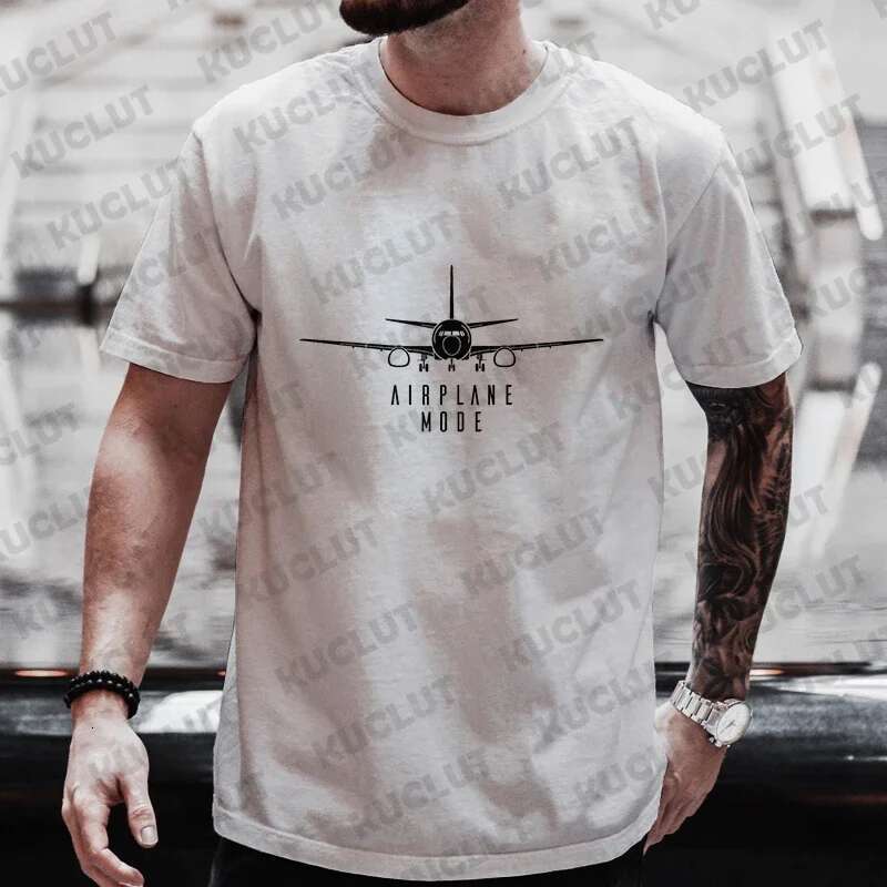 Men's Short Sleeve Travel T-Shirt, Airplane Fashion, Airplane Pilot Clothing, Traveler Holiday T-Shirt, Y-Shirts