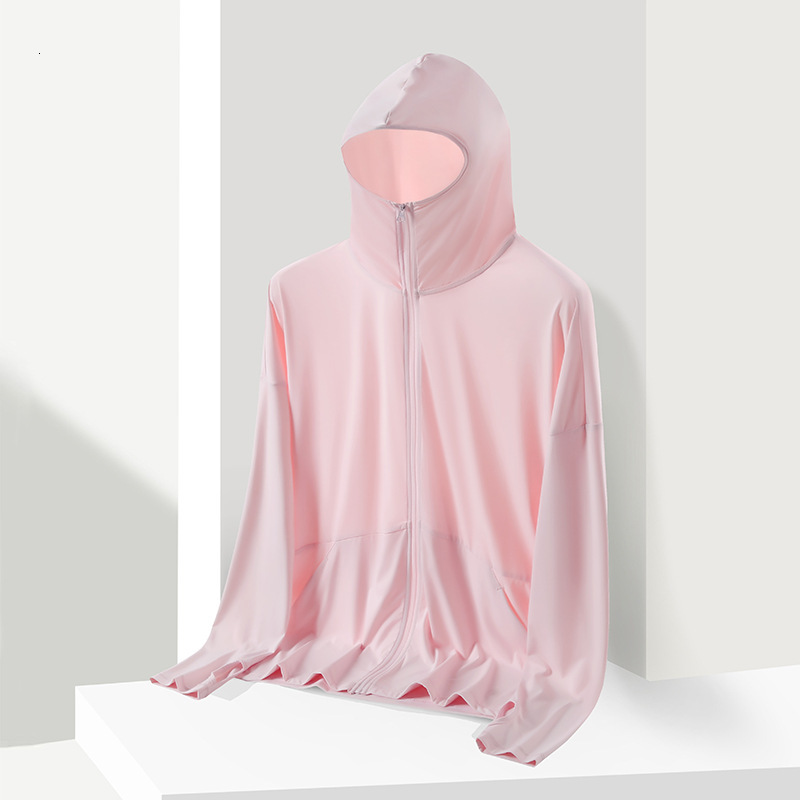 tracksuit Sunscreen hanging cloud original yarn, cool sun protection clothes, women's wide leg pants, silk ice feeling suit, women