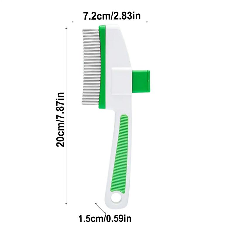 Dog Hair Remover Shedding Brush Cleaning Comb Pet Hair Remover Grooming Supplies Skin Friendly For Long & Short Haired Dogs Cats
