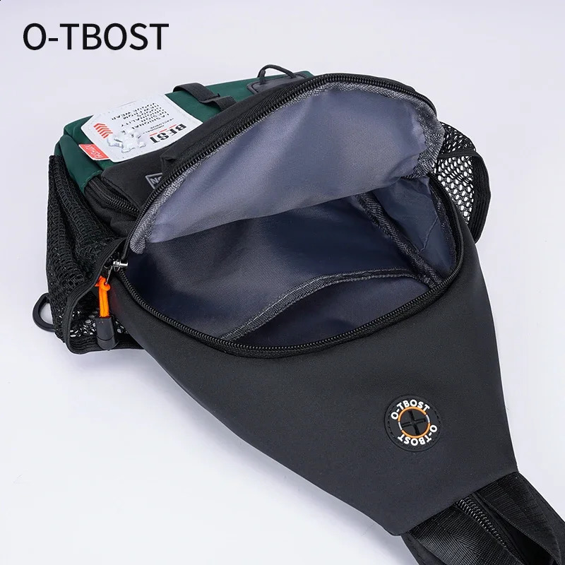 OTBOST 2 in 1 Chest Bag and Backpack Outdoor Crossbody for Men Women with Oxford Cloth 250227