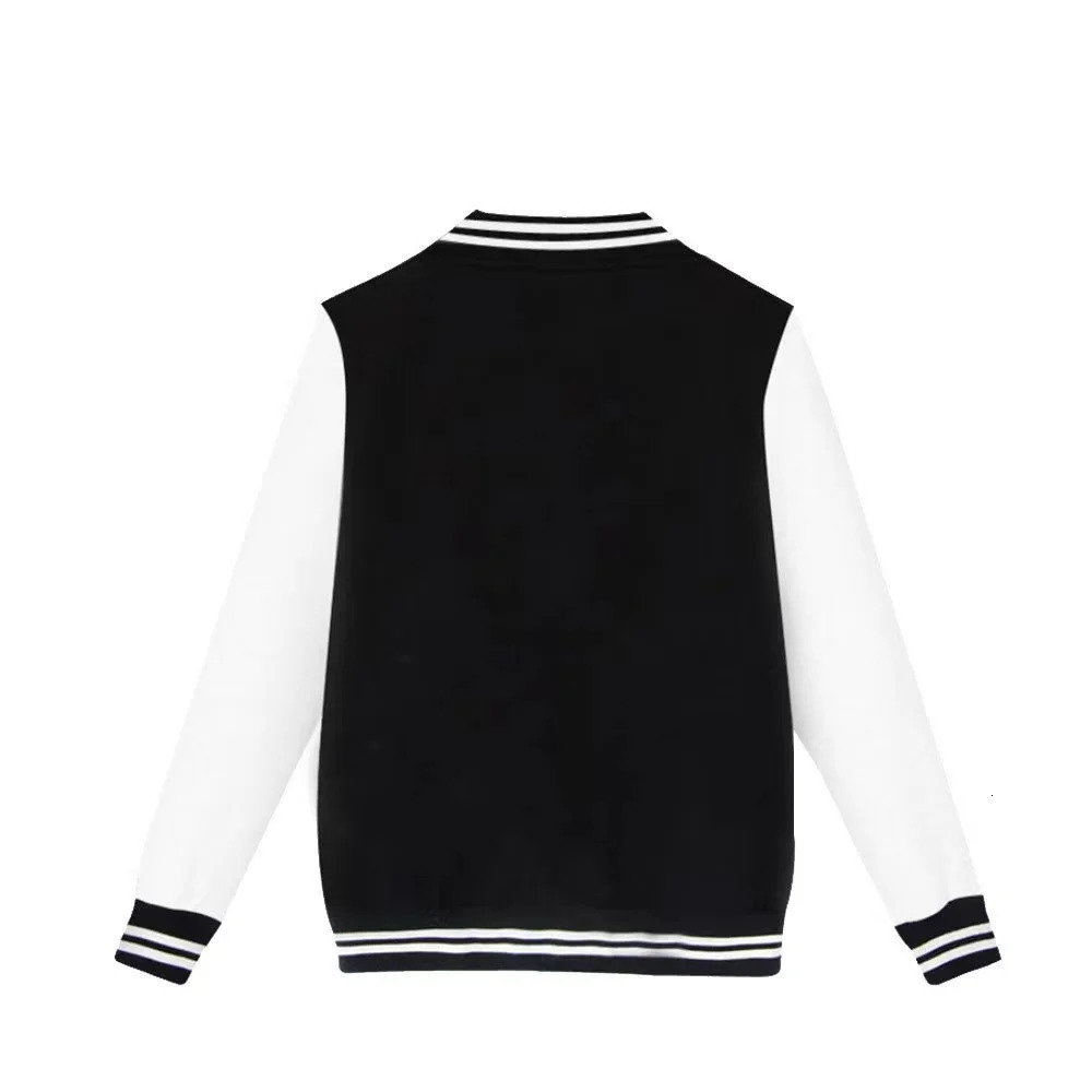 Womens coded baseball uniform jacket automatic bomber street casual sports 250226