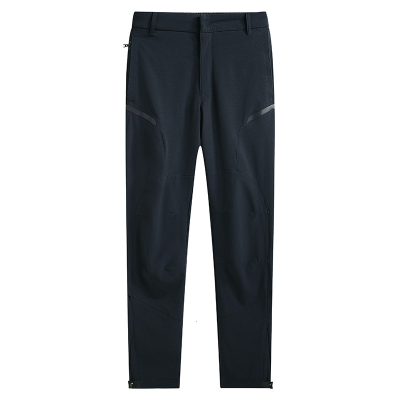 tracksuit Outdoor sports elastic men, outdoor hiking, breathable leisure, quick drying cycling, ice silk pants for men