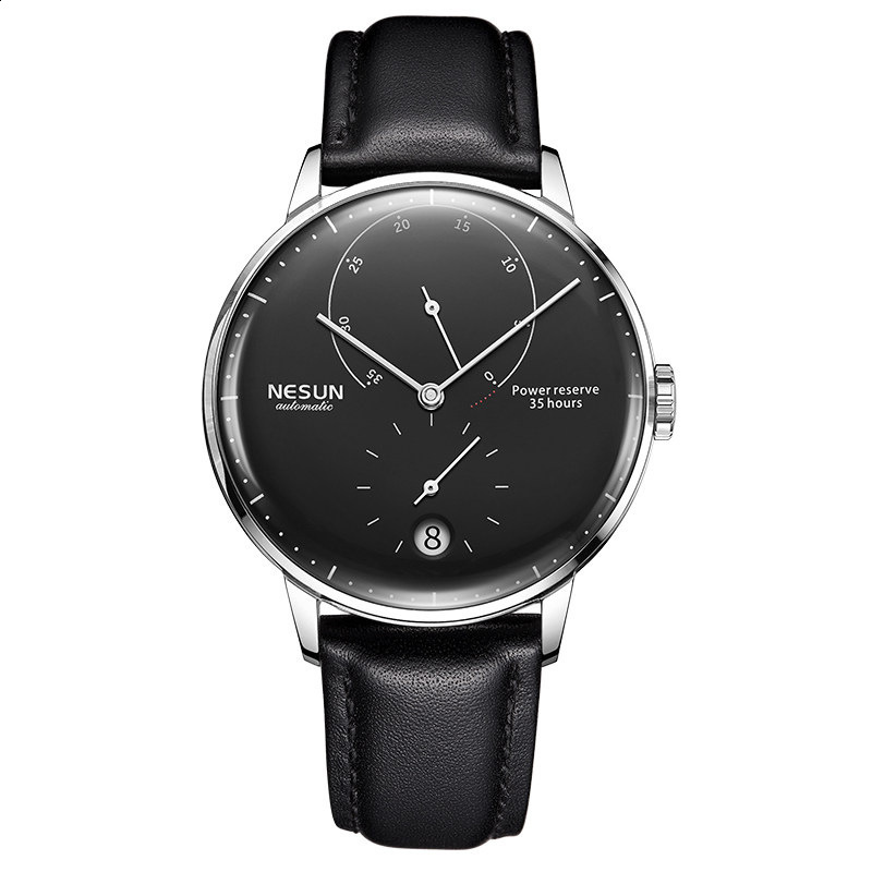 GIV Luminous Automatic Mechanical Business Mens Watches Automatic Men Energy Storage Stainless Steel Wrist Watches For Men 201113