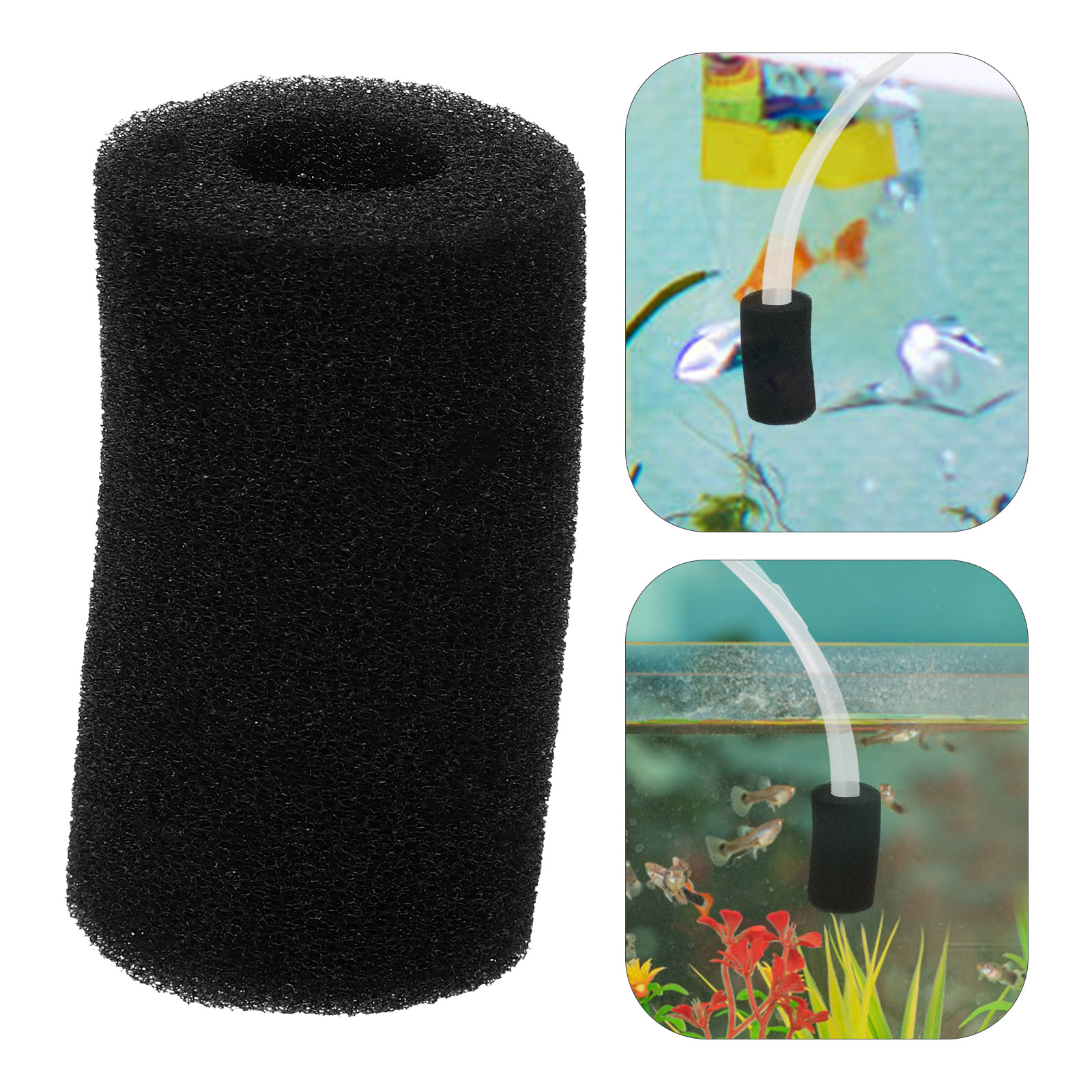 20 Pcs Filters Aquarium Prefilter Sponge for Fish Tank Cover Pre-filter Absorb Water