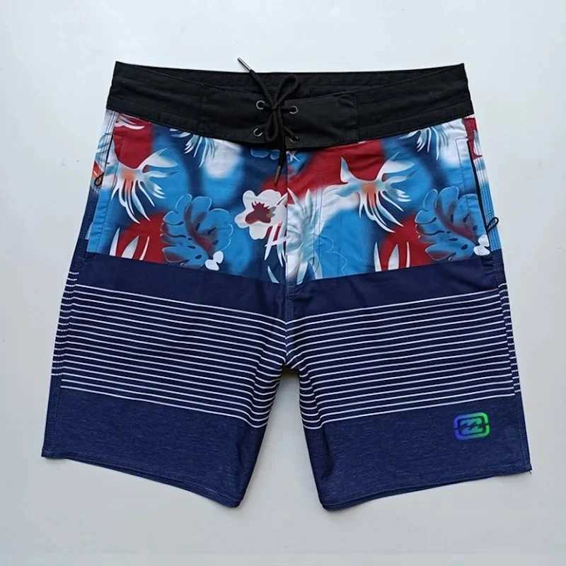 Mens BoardShorts 4-Way Strech Waterproof Bermuda SwimmWear Quick-Dry Waterproof Beach Surf Short Breathable Light Beach Pants X250305